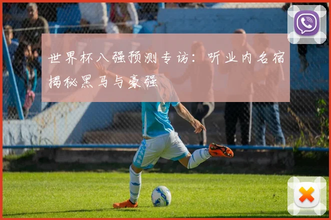 世界杯八强预测专访：听业内名宿揭秘黑马与豪强
