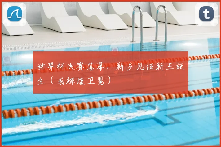 世界杯决赛落幕，新乡见证新王诞生（或辉煌卫冕）