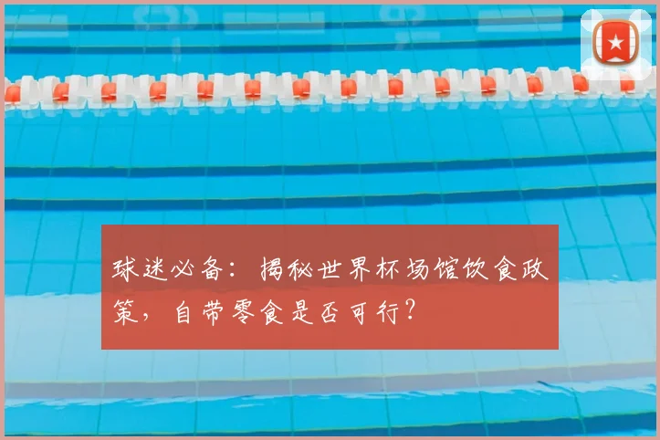 球迷必备：揭秘世界杯场馆饮食政策，自带零食是否可行？