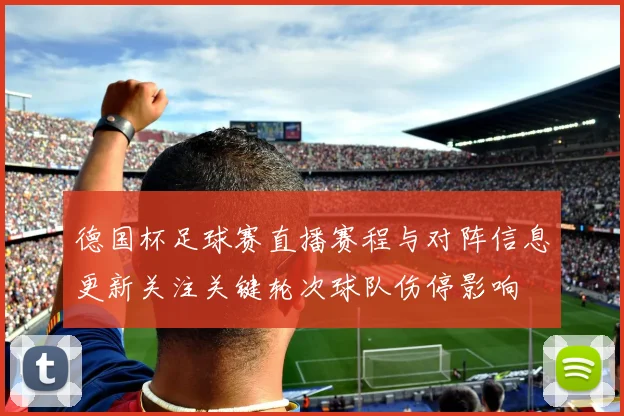 德国杯足球赛直播赛程与对阵信息更新关注关键轮次球队伤停影响